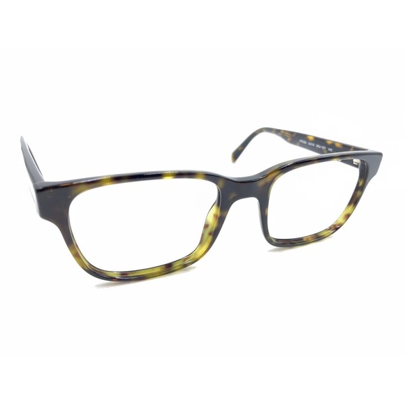 Prada VPR 06U 2AU-1O1 Tortoise Brown Eyeglasses Frames 52-19 145 Italy Men Women - Picture 1 of 12